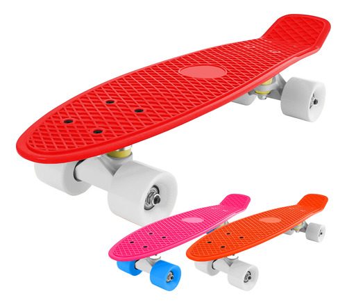 Skate Longboard Penny Patineta Aluminio Ruedas Pu - El Rey