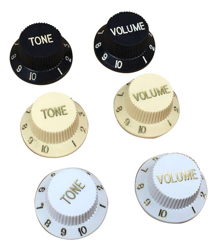 Set De Botones De Volumen Y Volumen Para Guitarra Eléctrica