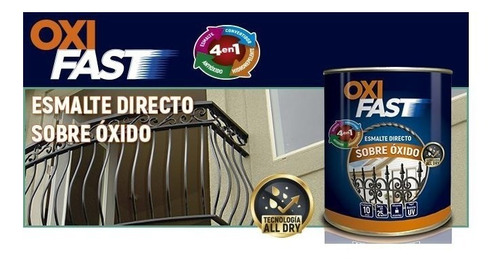 Esmalte Convertidor Directo Sobre Oxido 4 En 1 Belco 1 L