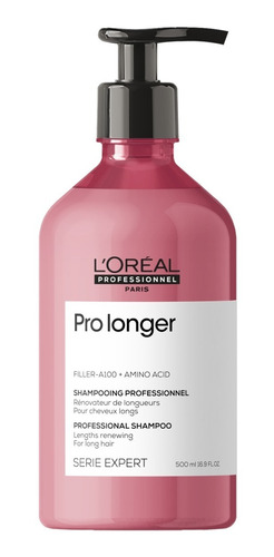 Shampoo Pro Longer Loreal 500ml Pelo Largo Y Dañado