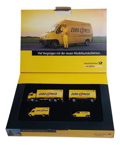 Herpa Deutsche Post Euro Express 1:87 Ho Herpa Set X3 C707