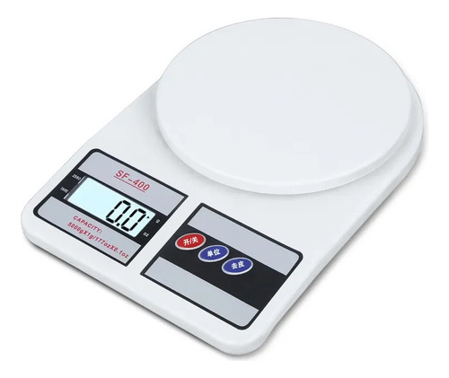 Balanza Digital Peso De Cocina 10kg Bateria Incluida