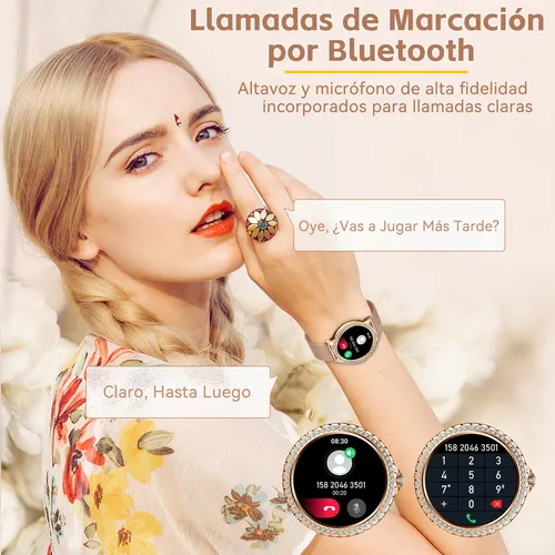 Smartwatch mujer con altavoz y microfono sale
