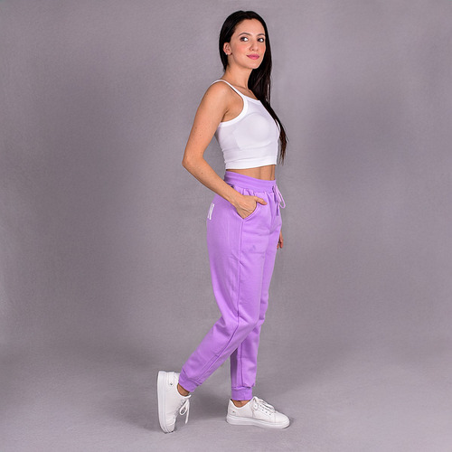 Pants Jogger Mujer Deportivo Ajustable Con Bolsas Casual