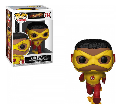 Funko Pop Kid Flash 714 The Flash Dc Comics Original Nuevo