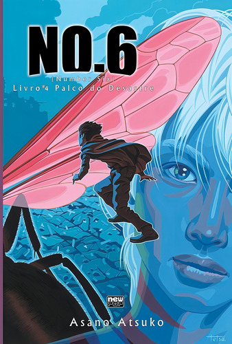 NO.6 Livro 04 - Palco do Desastre, de Asano, Atsuko. Editorial NewPOP Editora LTDA ME, capa mole em português, 2016