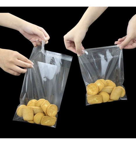 Imagen 5 de 7 de Bolsa De Celofán Autoadhesiva Con Pega 20x30 Cm