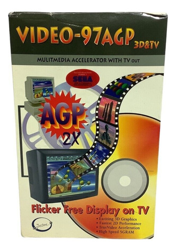 Jaton 3d Multimedia Tvout New Video-97agp-3dtv Agp Video Cck