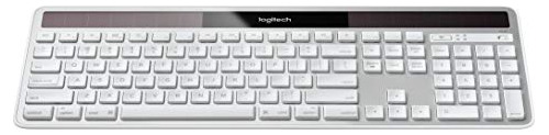 Teclado Solar Inalambrico K750 Para Mac Logitech Plateado Hu