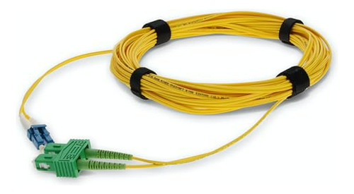 Cable Fibra Óptica Lc-fc 10m, Amarillo.