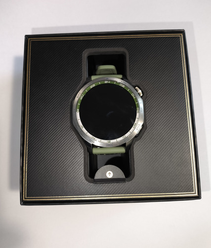 Smartwatch Huawei Watch Gt4 46mm (com Acessórios) Cinza Costura Verde-musgo Verde (Usado)