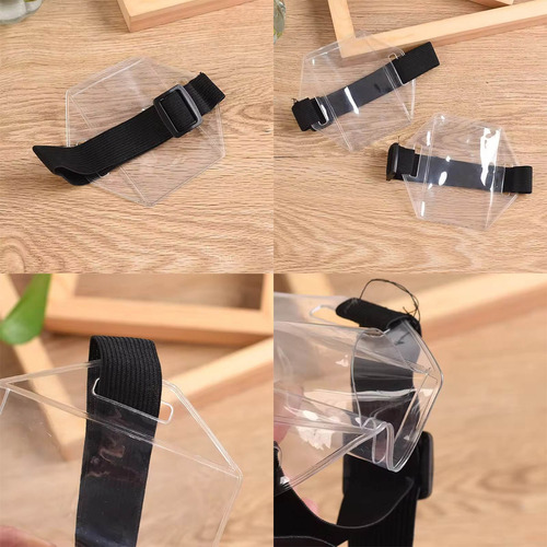 Porta Credencial Para Brazo Con Elástico Ajustable 10pcs