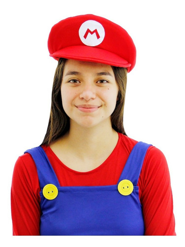 Imagen 6 de 8 de Disfraz Mario Mario Bros Dama