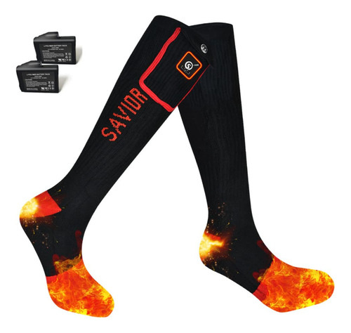 Calcetines Eléctricos Recargables Para Invierno, Calefacción