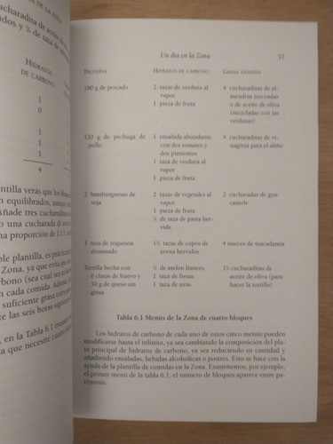 La Revolucionaria Dieta De La Zona - Dr. Barry Sears (Usado)