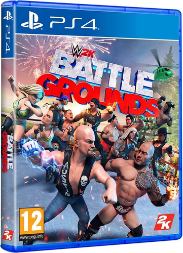 Wwe 2k Battlegrounds Ps4 Nuevo