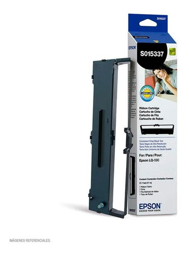 Cintas Epson Para Lq590 En Caja Originales S015337 Lq-590