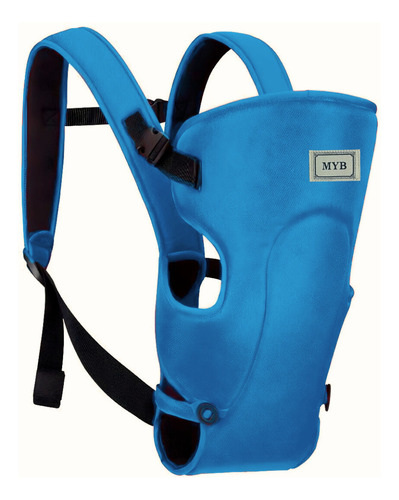 Canguru Apoio Pra Bebe Recem Nascido Seguro Bolsa Ergonômico Cor Azul