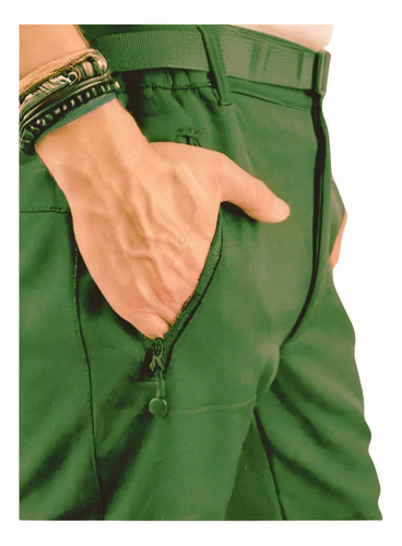 Pantalón Térmico Softshell Hombre Con Cinturon. Tactico. 39