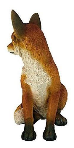 Design Toscano Woodie The Woodland Fox Garden Animal Statue