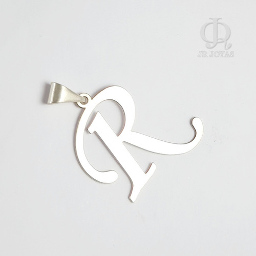Imagen 3 de 4 de Cadena Plata 925 Forcet Largo Maciza 3,5mm 45cm E Inicial