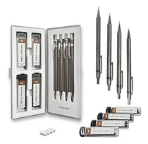 Comprar Kit Lapices Mecanicos 0,3, 0,5, 0,7 Y 0,9 Mm + Minas + Gomas