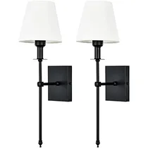 Comprar Lámparas De Pared Juego De 2 Lámparas De Pared Con Pilas