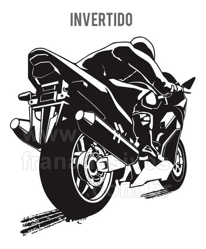 Adesivo De Parede Esporte Motociclismo Mod. 2-p 50x40cm