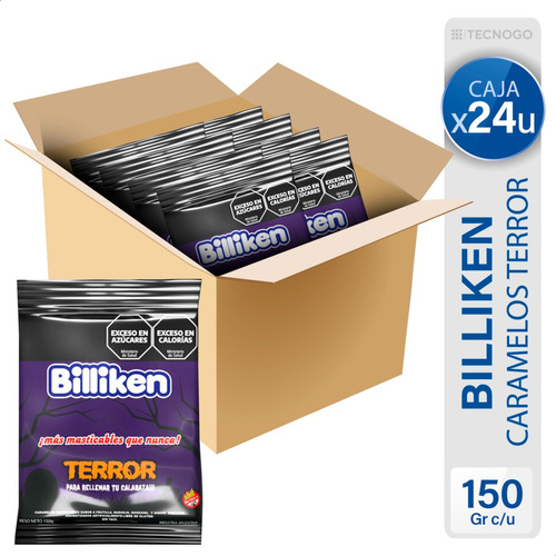 Caramelos Billiken Terror Sin Tacc Caja - Mejor Precio