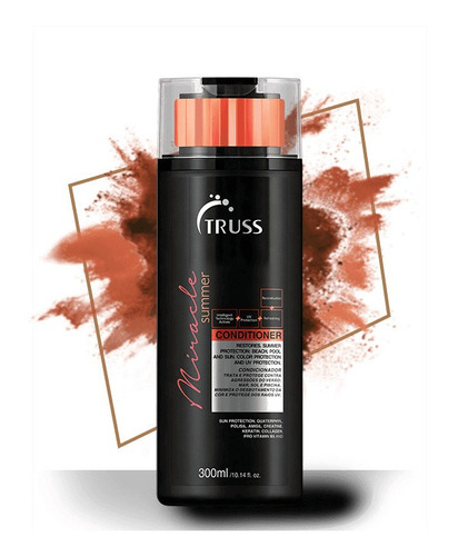 Kit Truss Miracle Summer 2 Shampoos + 1 Condicionador 300ml