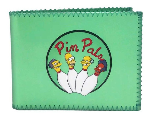 Billetera Pin Pals Simpons Equipo Homero Con Tarjetero