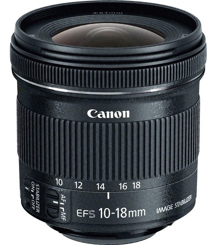 Imagen 1 de 7 de Lente Gran Angular Zoom Canon Ef-s 10-18 Mm F/4.5-5.6 Is Stm