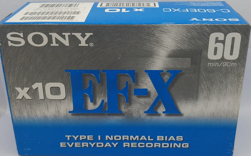 Cassettes Sony Normal 60m Caja 10 Unidades
