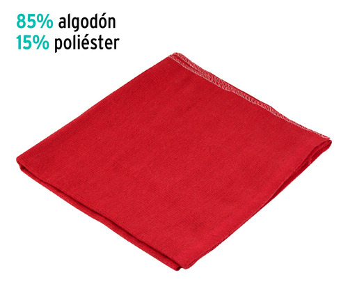 Franela De Algodon 1 Metro Gris Blanco O Rojo Klintek