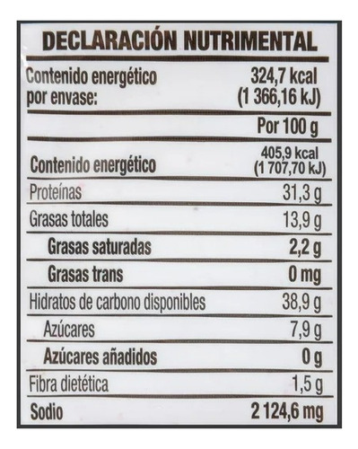 9 Pzas Trocitos De Soya Great Value Sabor Tocino 80 G