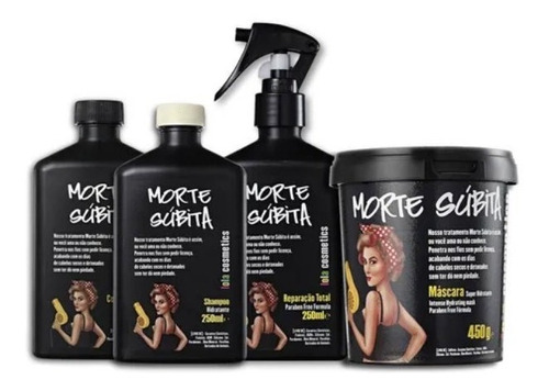 Imagem 1 de 1 de Kit Lola Cosmetics Morte Súbita - Com 4 Produtos - Original