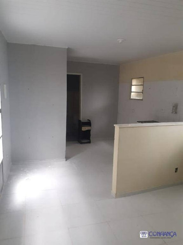 Imagem 1 de 9 de Casa Com 1 Dormitório Para Alugar, 50 M² Por R$ 800,00/mês - Campo Grande - Rio De Janeiro/rj - Ca1862