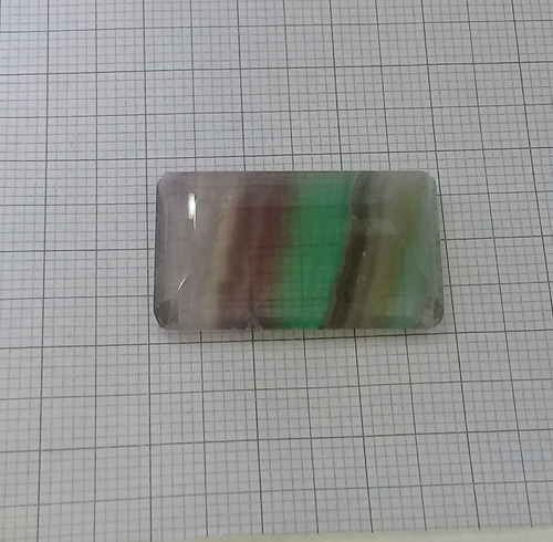 Florita 45.125 Cts Retangular Nat 27x16 Pedra Precio Extra A Colorida Preferencial