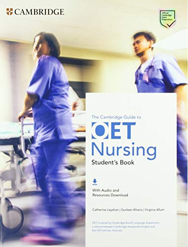 Libro The Cambridge Guide To Oet Nursing Student`s Book De V