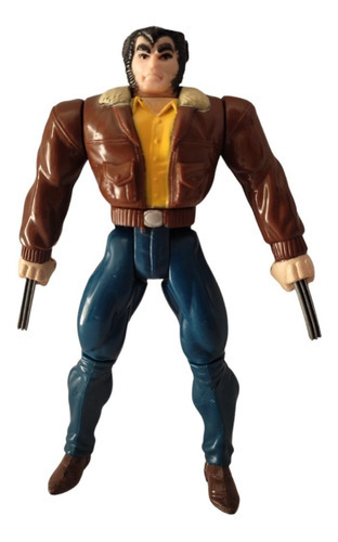 Wolverine Street Clothes X-men Vintage Toy Biz 