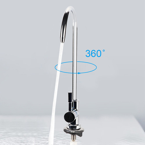 Purificador Ósmosis Inversa Con Grifo Filtro Ro 1/4 Pulgadas