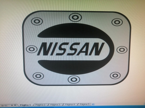 Calcomanía Para Tapa De Gasolina Nissan