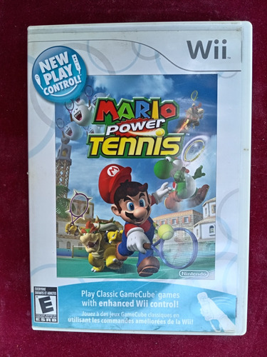 Mario Power Tennis ( Juego Nintendo Wii ) 15v      _\(^o^)/_