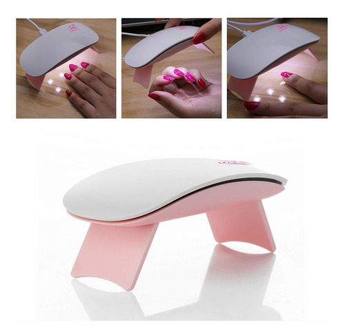 Nail Makartt 6w Led Secador Ultravioleta Que Cura La Luz 60s