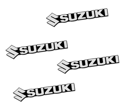 Emblemas O Embellecedores De Bocina Suzuki 4 Mini Piezas.