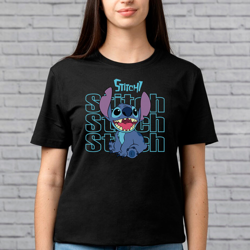 Playera Unisex De Stitch