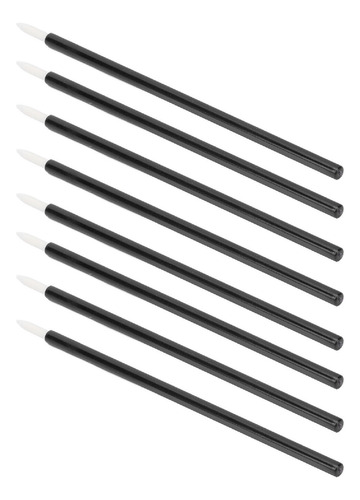 Aplicador De Brochas, 100 Unidades, Brochas Negras, Varitas