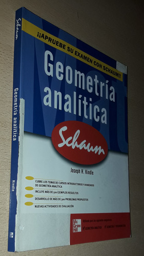 Geometría Analítica Joseph H. Kindle Mc Graw Hill 