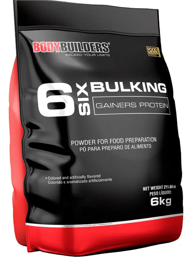 Bodybuilders hipercalórico refil 6kg sabor chocolate
