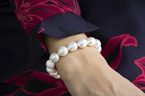 Pulsera De Hilo Elástico Para Novia Y Dama De Honor Con Perl